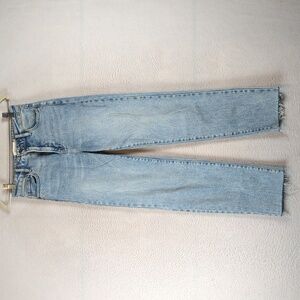 Bohme Women's High Waist Stretch Straight Leg‎ Mom Jeans Waist 25